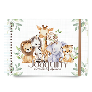 Livro do Bebê - Safari Clean