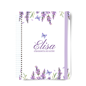 Caderneta de Vacinação - Lavanda Delicada