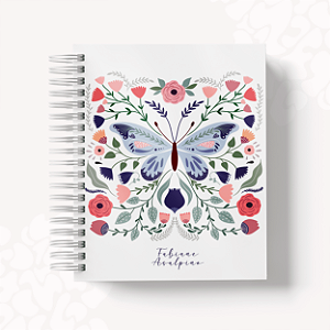 Planner 2025 - Borboletas Floral