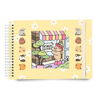 Livro de Colorir - Bobbie Goods - Amarelo Margaridas 50 páginas
