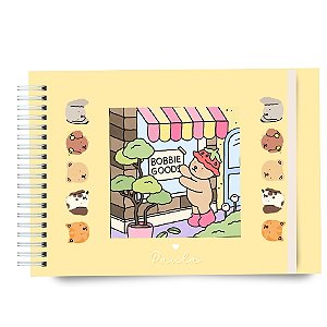 Livro de Colorir - Bobbie Goods - Amarelo 50 páginas