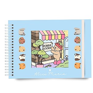 Livro de Colorir - Bobbie Goods - Azul 50 páginas