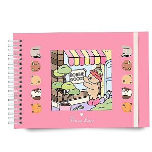 Livro de Colorir - Bobbie Goods - Rosa 50 páginas