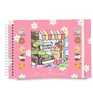 Livro de Colorir - Bobbie Goods - Rosa Margaridas 50 páginas