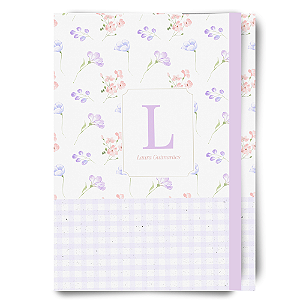 Álbum de Fotos - Floral Lilas