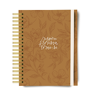 Planner 2026 - Minimalista Caramelo - Personalizado