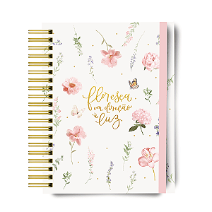 Planner 2026 - Floral Nude - Personalizado