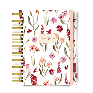 Planner 2026 - Flores - Personalizado