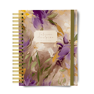 Planner 2026 - Abstrato Tela  - Personalizado