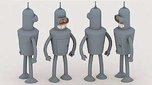 Action Figure do Bender (Futurama)