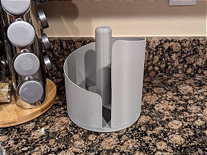 PORTA GUARDANAPO EM ROLO COM AUXILIO DE CORTE