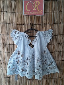 Bata Rechilieu Branca e fio Prata