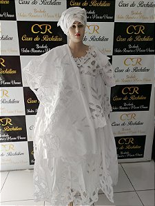 Baiana Branca rechilieu 6peças