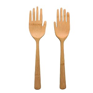 Pegador de Salada de Bambu