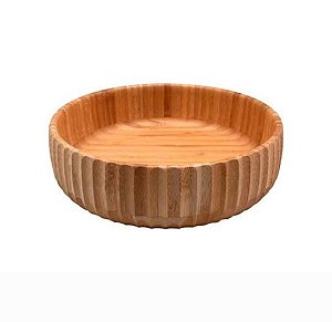 Bowl Canelado de Bambu 22cm G