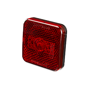 Lanterna Lateral Quadrada Rubi Bivolt - 8961.80.302