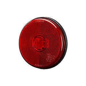 Lanterna Lateral 89mm Posição Retrorrefletor Bivolt Rubi - 8099.70.302