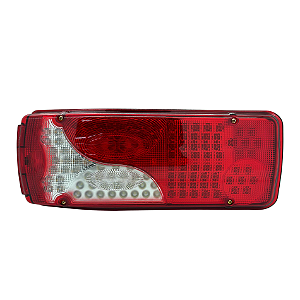 Lanterna Traseira Botinha Scania S5 / S6 Led Lado Esquerdo 24V - HN-SC03-172M