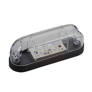 Lanterna de Placa Cristal com Led - L6020CR