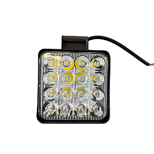 Mini Faroletes LED Quadrado 16 LEDs 48W – RNV010 – 2413
