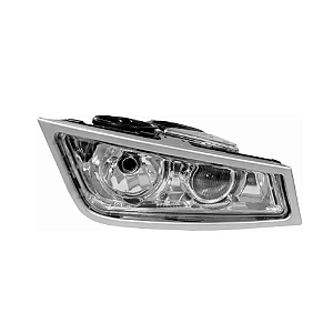 Farol Auxiliar de Foco Duplo Máscara Negra Volvo FH13 2010 a 2014 LD – 21297917 – 618