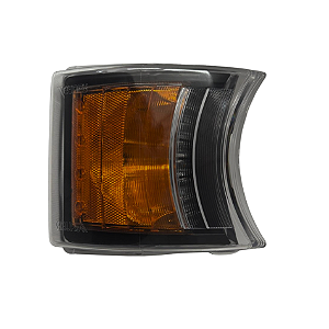 Lanterna Direcional Dianteira LED Máscara Negra Série 5 e 6 – P/G/R – LE/LD Universal – PU-1472MN