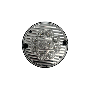 Lanterna Traseira com 10 LEDs 24V Fixação Frontal Cristal – 2071 24 CR