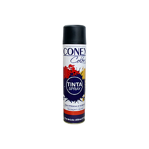 Tinta Spray Preto Brilhante 400ml – 235g – 18298