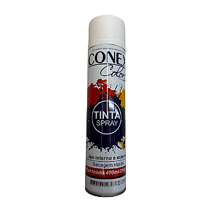 Tinta Spray Branco Fosco 400ml 210g – 7062