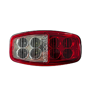 Lanterna Traseira Blindada LED Bivolt Universal Freio, Posição, Pisca e Ré VM/CR – PL08040067
