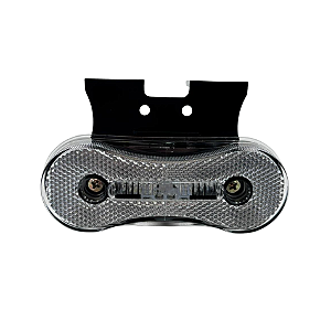 Lanterna Lateral Sidelight 24V Cristal com Conector, Suporte e Downlight – 2235500