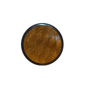 Lanterna Retrorrefletora com 2 Parafusos Âmbar – 1151.2 AM (Olho de Gato)