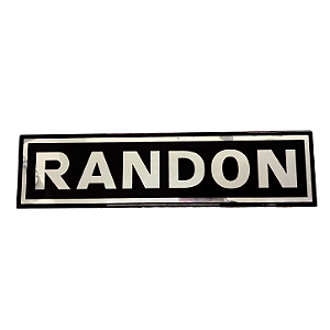Adesivo Saia Traseira Randon