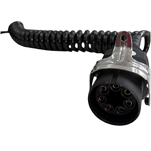 Chicote Elétrico Espiral ABS 4,5M 7 Vias - BPS080
