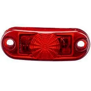 Lanterna Delimitadora LED Bivolt Vermelha - 2066 VM