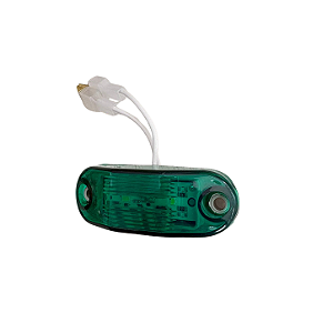 Lanterna Delim C/SEL Verde 12/24V com Saída de Fio - 8996.80.304