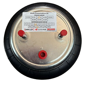 Bolsa Mola Pneumática de Suspensão 20 Randon/SYS/JOST LE - 20.002 - ST853