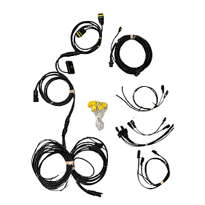 Conjunto Chicote Porta-Contêiner Bitrem Dianteiro - 8800.02.005