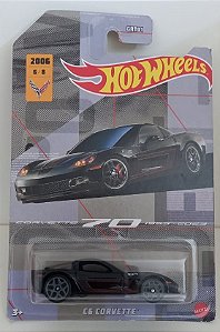 Hot Wheels C6 Corvette - Corvette 70 Anos