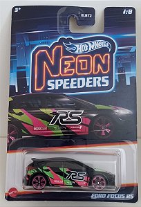 Hot Wheels Ford Focus RS - Serie Neon Speeders