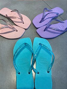 Chinelo havaianas strass