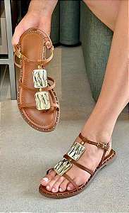 Sand/ Rasteira peça