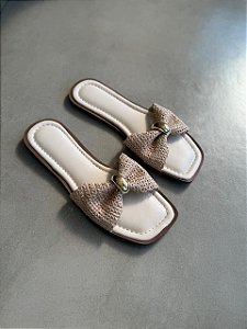 Rasteira Croche