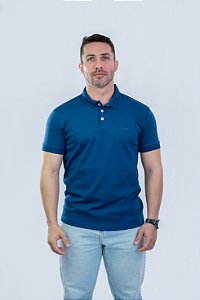 Camisa Polo Suedine Magun – Marinho