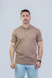 Camisa Polo Suedine Magun – Marrom