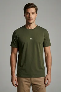 CAMISETA ALGODÃO LOGO MAGUN VERDE