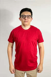 Camiseta Algodão Magun - Vermelha