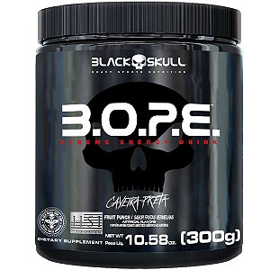 BOPE Pré-Treino (300g) Black Skull