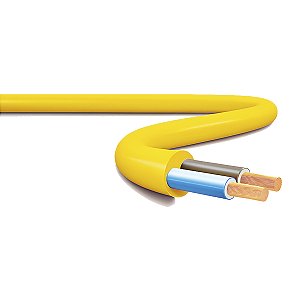 Cabo PP 2x1,00mm 300 Metros Amarelo