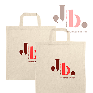 ECOBAG ALGODÃO CRU ALÇAS CURTA
